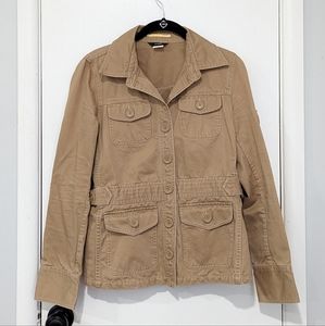 J. Crew Tan Utility Jacket